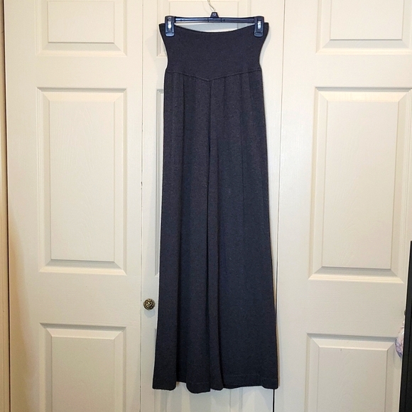 Anthropologie Pants - Anthropologie Sparrow Gray Wool Blend Wide Leg Pants Size Small